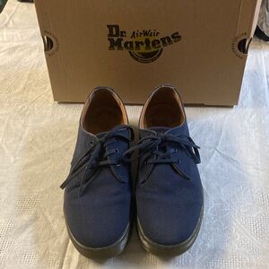 Blue Dr. Martens Air Wair Shoes. Size 11. Worn Twice.